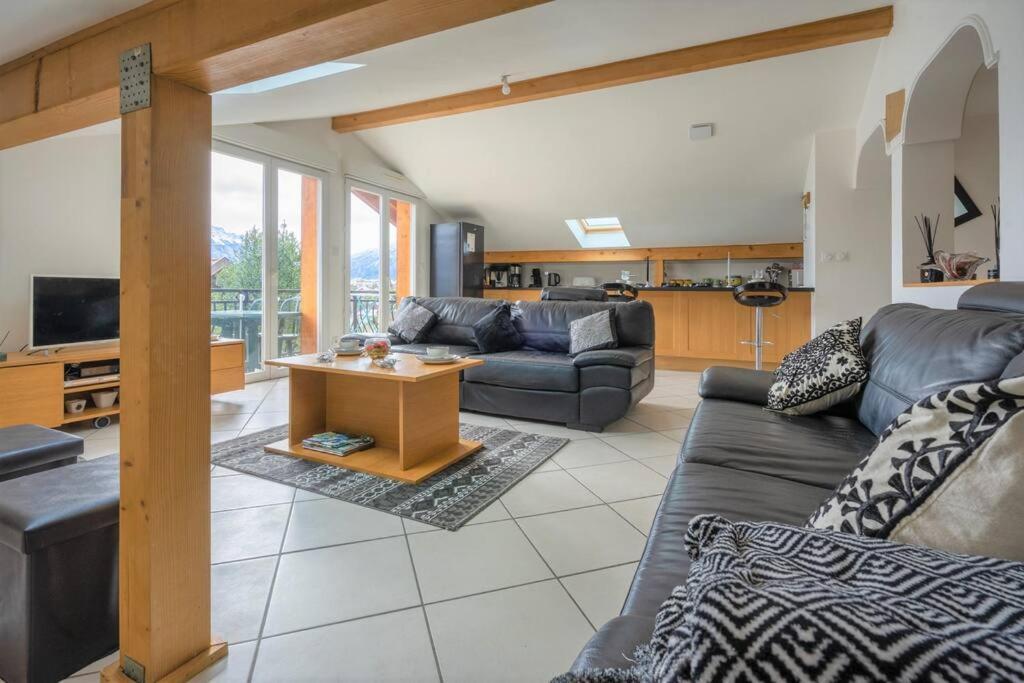 Sévrier Cabana & Panorama Lac Annecy -Parking & Terrasse מראה חיצוני תמונה